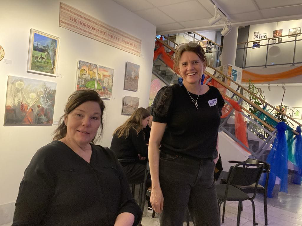 Lena och Elin, kvällens radarpar