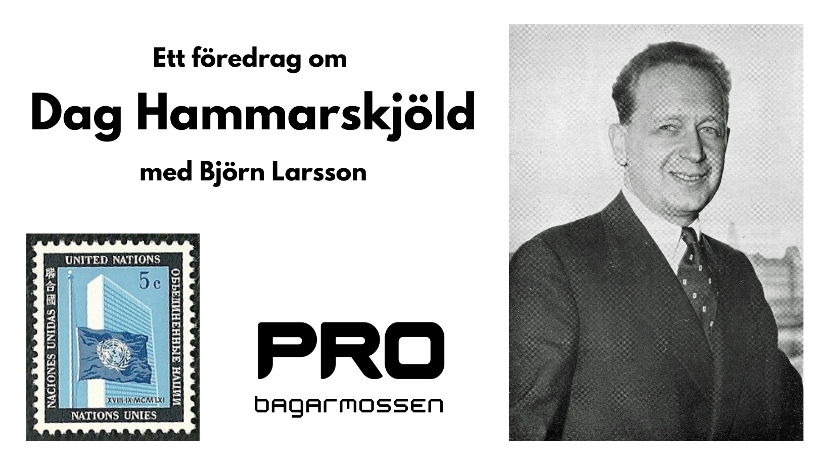 Dag Hammarskjöld – föredrag
