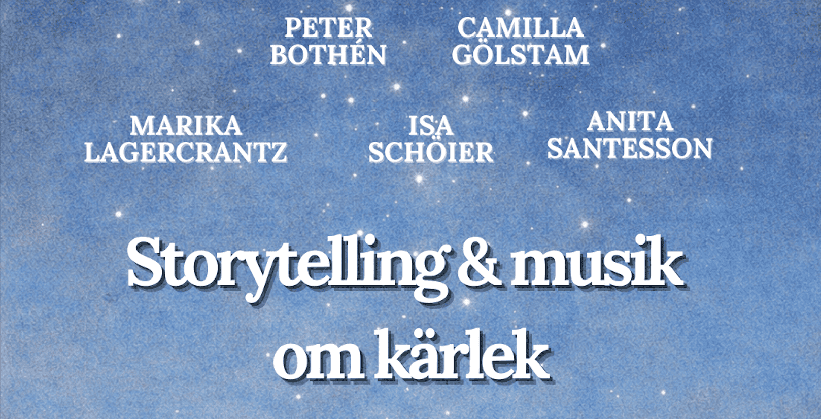 Storytelling & musik om kärlek